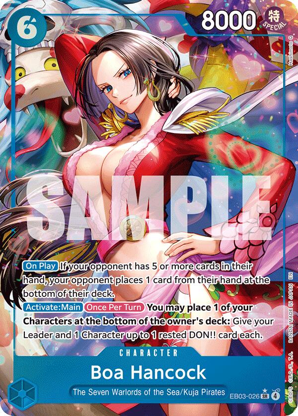 Boa Hancock EB03-026 [ Inglese / Giapponese / Francese / Cinese Semplificato ]