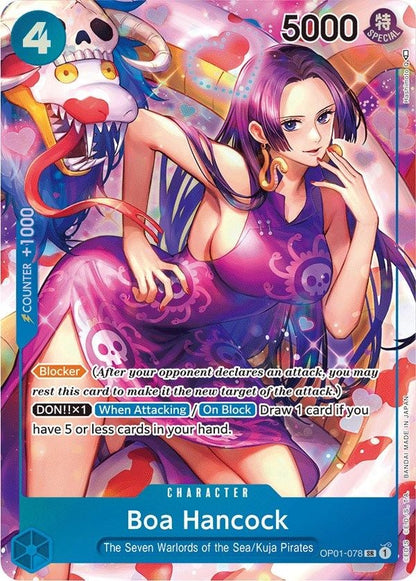 Boa Hancock OP01-078 [ Inglese / Giapponese / Francese / Cinese Semplificato ]