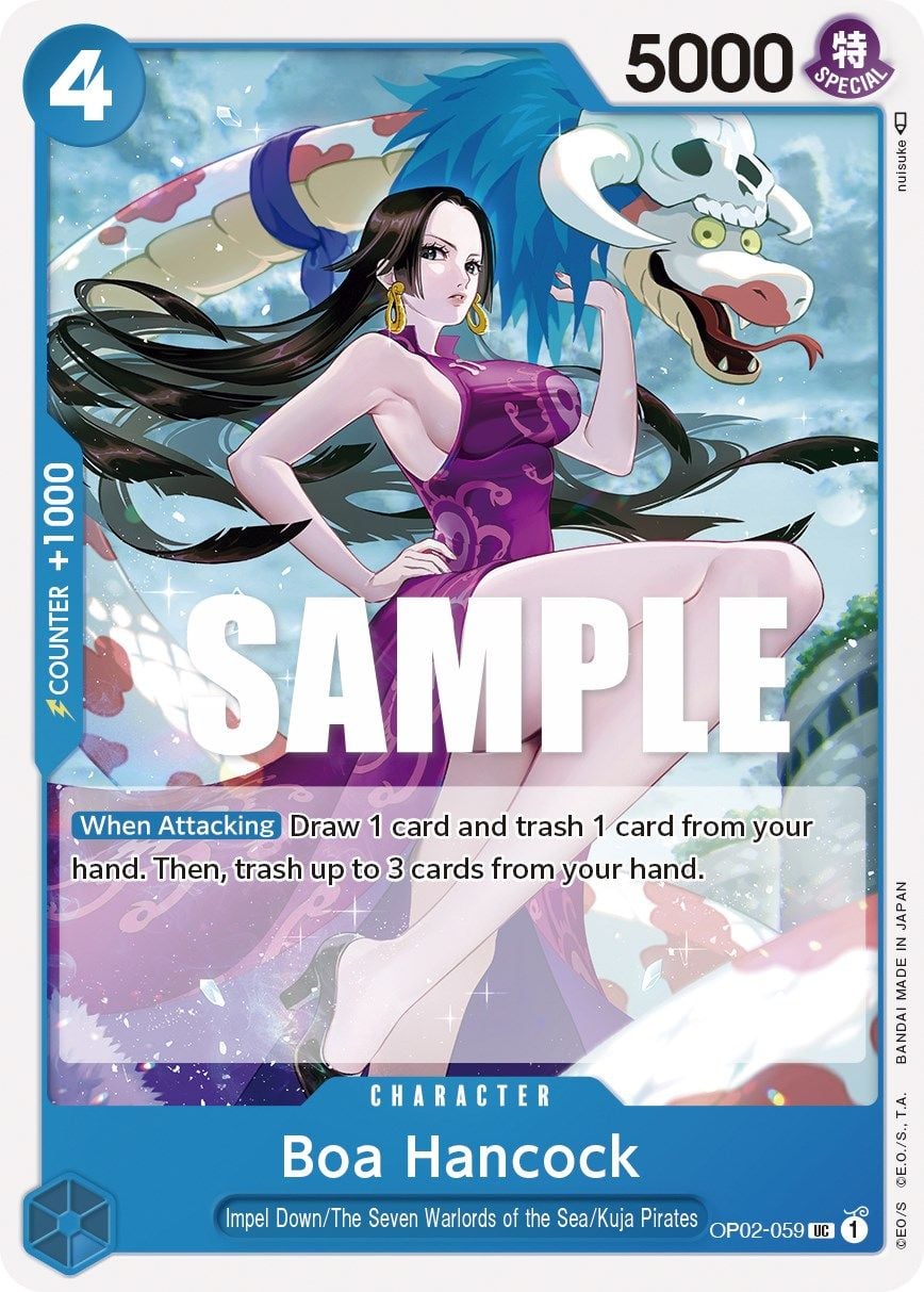 Boa Hancock OP02-059 [ Inglese / Giapponese / Francese / Cinese Semplificato ]