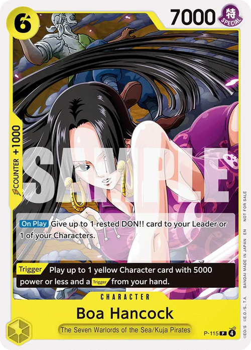 Boa Hancock P-115 [ Inglese / Giapponese / Francese / Cinese Semplificato ]