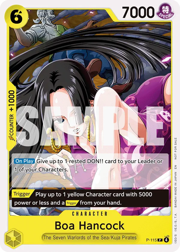 Boa Hancock P-115 [ Inglese / Giapponese / Francese / Cinese Semplificato ]