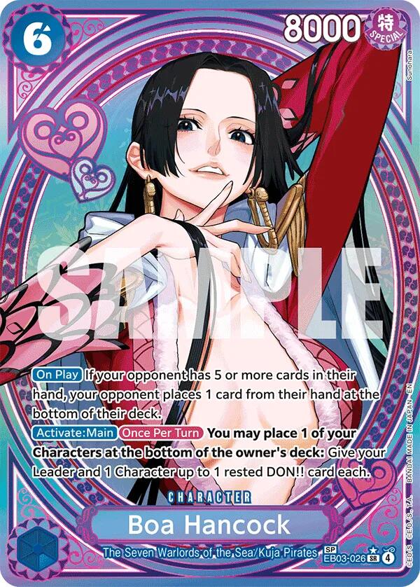 Boa Hancock EB03-026 [ Inglese / Giapponese / Francese / Cinese Semplificato ]