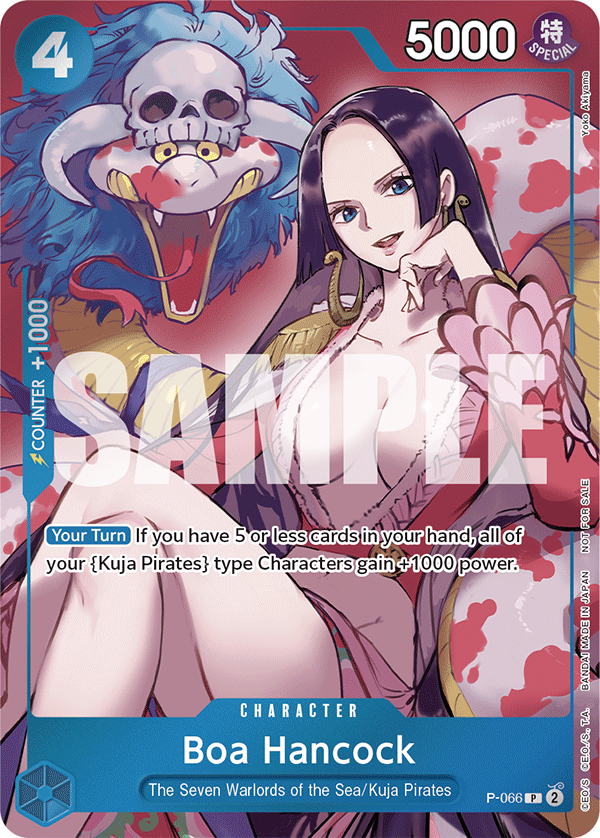 Boa Hancock P-066 [ Inglese / Giapponese / Francese / Cinese Semplificato ]