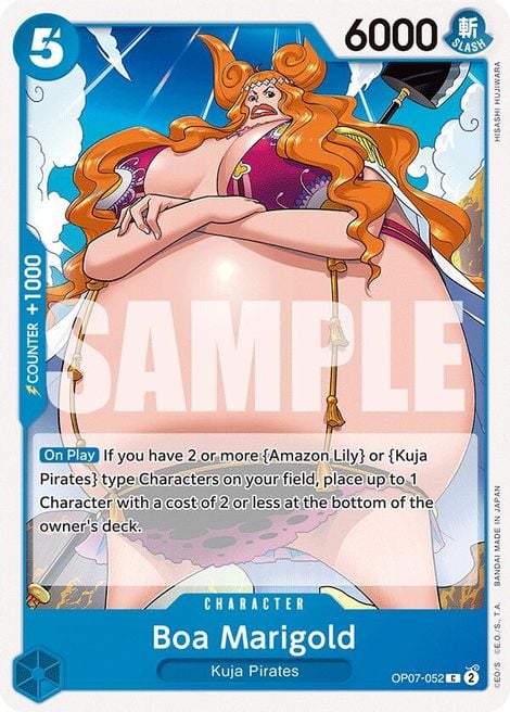 Boa Marigold OP07-052 [ Inglese / Giapponese / Francese / Cinese Semplificato ]