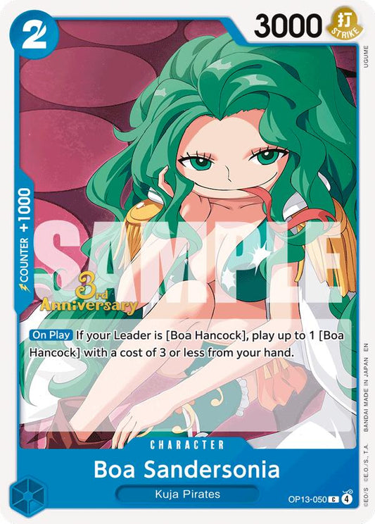 Boa Sandersonia OP13-050 [ Inglese / Giapponese / Francese / Cinese Semplificato ]