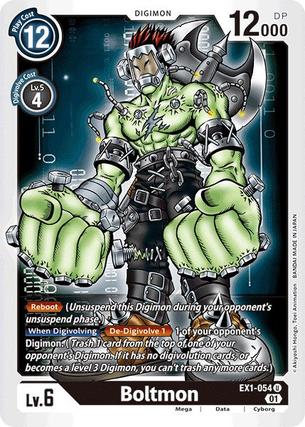 Boltmon EX1-054 [ Inglese / Giapponese ]