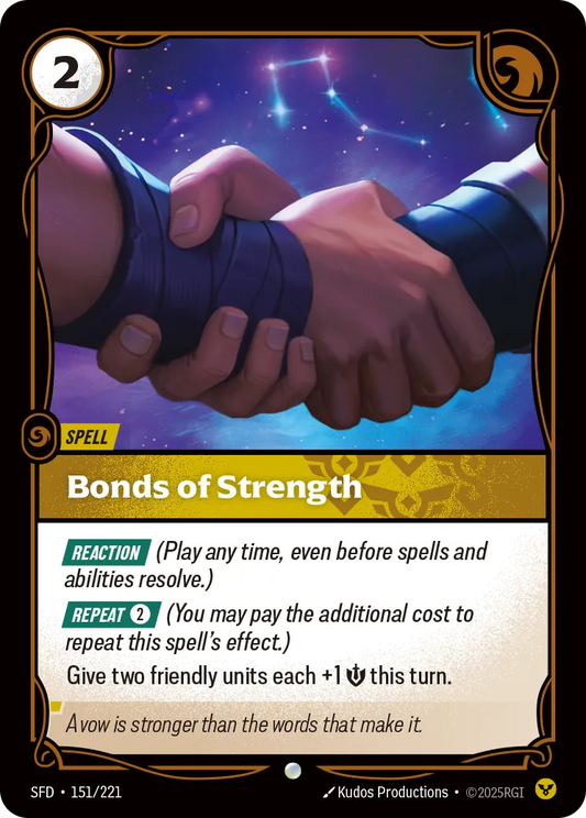 Bonds of Strength [ Inglese / Giapponese / Cinese Semplificato ]