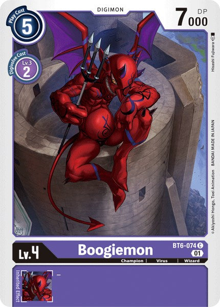 Boogiemon BT6-074 [ Inglese / Giapponese ]