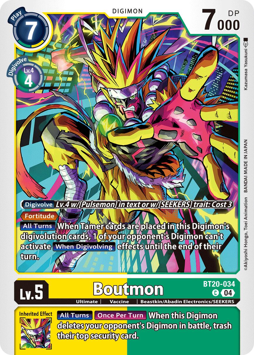 Boutmon BT20-034 [ Inglese / Giapponese ]