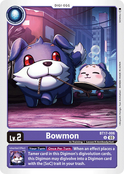 Bowmon BT17-006 [ Inglese / Giapponese ]