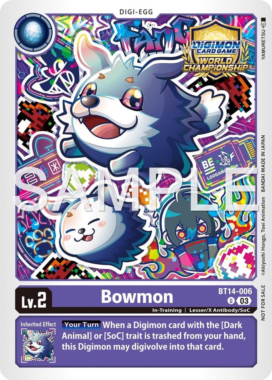 Bowmon BT14-006 [ Inglese / Giapponese ]
