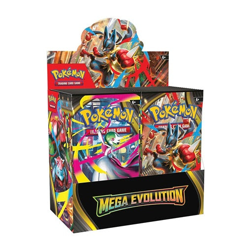 Display Pokémon TCG Mega Evolution Megaevoluzione 36 Buste Booster Inglese Espansione 2025