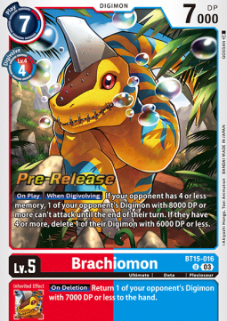 Brachiomon BT15-016 [ Inglese / Giapponese ]