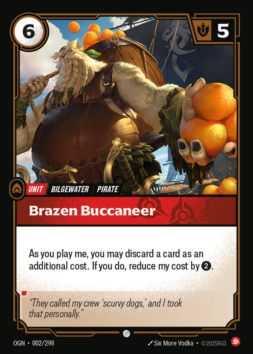 Brazen Buccaneer (Common) [ Inglese / Cinese Semplificato ]