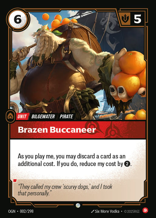 Brazen Buccaneer [ Inglese / Giapponese / Cinese Semplificato ]