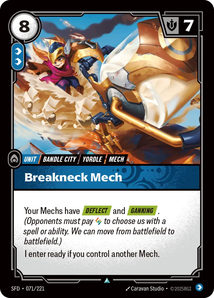 Breakneck Mech (Uncommon) [ Inglese / Cinese Semplificato ]