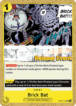 Brick Bat OP14-117 [ Inglese / Giapponese / Francese / Cinese Semplificato ]