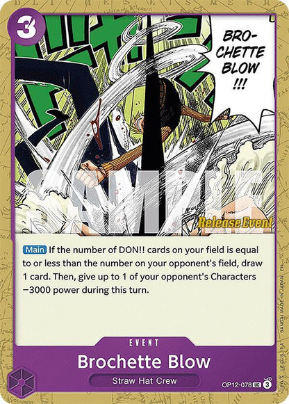 Brochette Blow OP12-078 [ Inglese / Giapponese / Francese / Cinese Semplificato ]