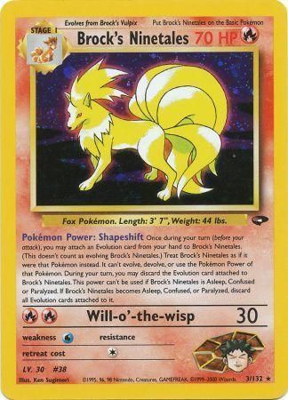 Brock's Ninetales - Gym Challenge 3/132 [ Inglese ]