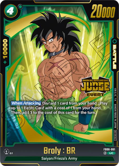 Broly : BR FB06-061 [ Inglese / Giapponese ]