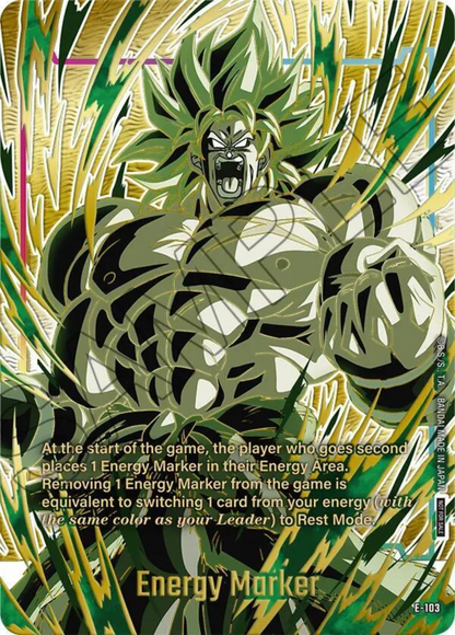 "Broly" Energy Marker E-01 [ Inglese / Giapponese ]
