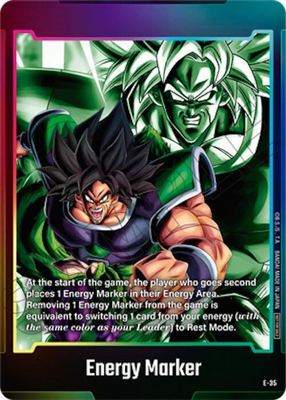 "Broly" Energy Marker E-35 [ Inglese / Giapponese ]