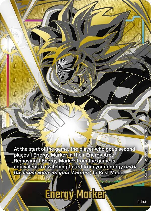 "Broly" Energy Marker E-41 [ Inglese / Giapponese ]