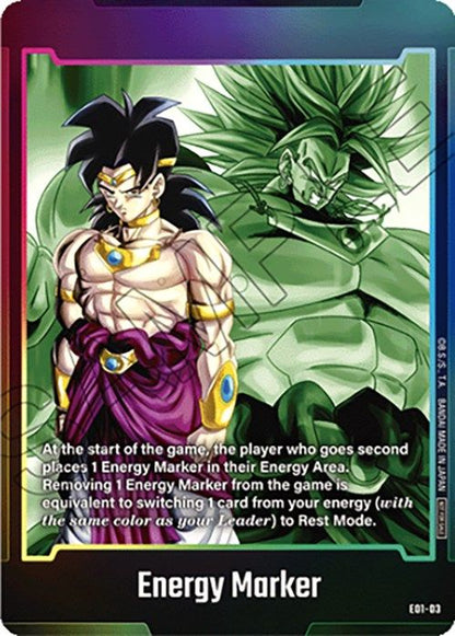 "Broly" Energy Marker E-01 [ Inglese / Giapponese ]