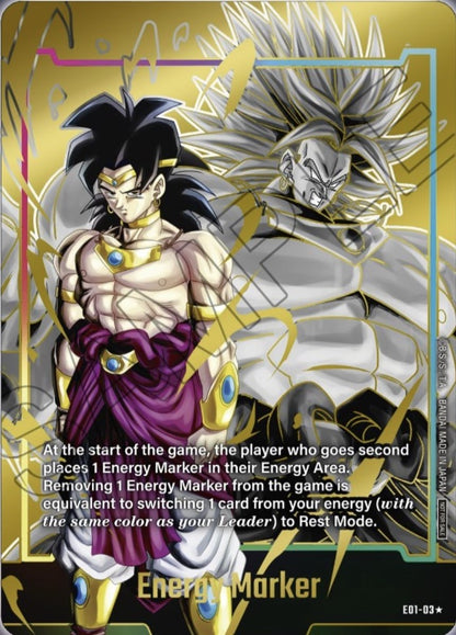 "Broly" Energy Marker E-01 [ Inglese / Giapponese ]