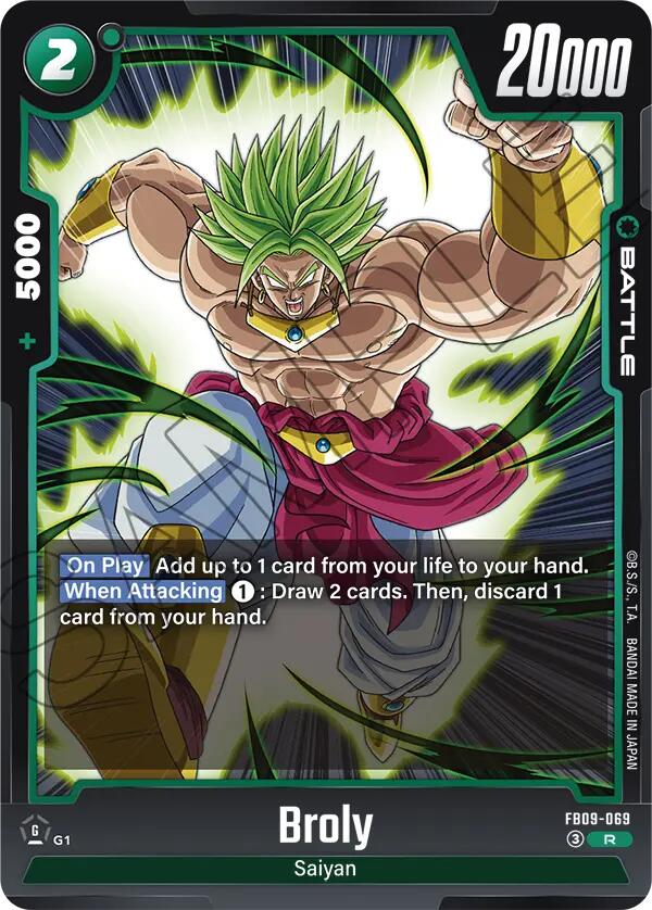 Broly FB09-069 [ Inglese / Giapponese ]
