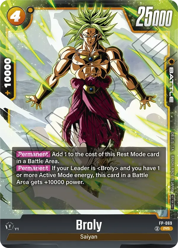 Broly FP-069 [ Inglese / Giapponese ]