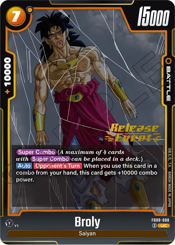 Broly FB08-088 [ Inglese / Giapponese ]