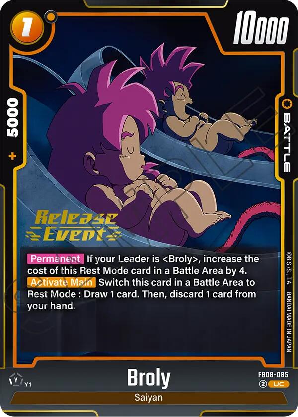 Broly FB08-085 [ Inglese / Giapponese ]