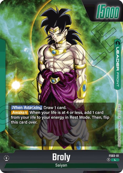 Broly FS03-01 [ Inglese / Giapponese ]