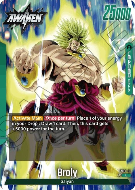 Broly FS03-01 [ Inglese / Giapponese ]