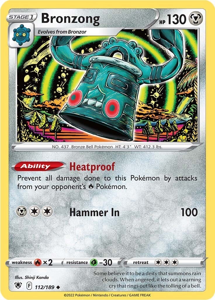 Bronzong - Lucentezza Siderale 112/189 [ Italiano / Inglese ]