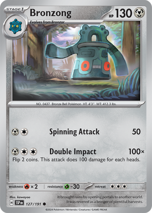 Bronzong - Scintille Folgoranti 127/191 [ Italiano / Inglese ]