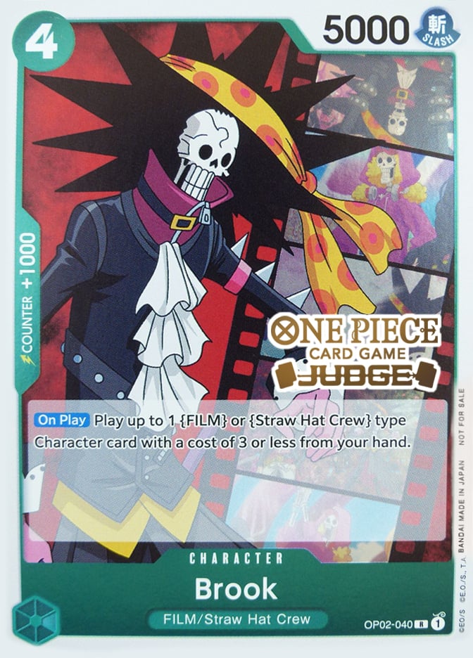 Brook OP02-040 [ Inglese / Giapponese / Francese / Cinese Semplificato ]