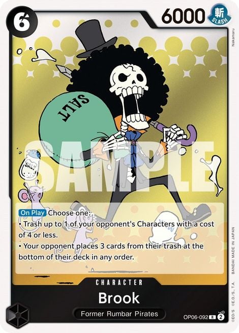 Brook OP06-092 [ Inglese / Giapponese / Francese / Cinese Semplificato ]
