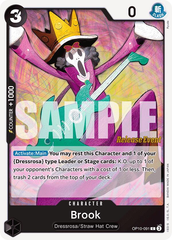 Brook OP10-091 [ Inglese / Giapponese / Francese / Cinese Semplificato ]