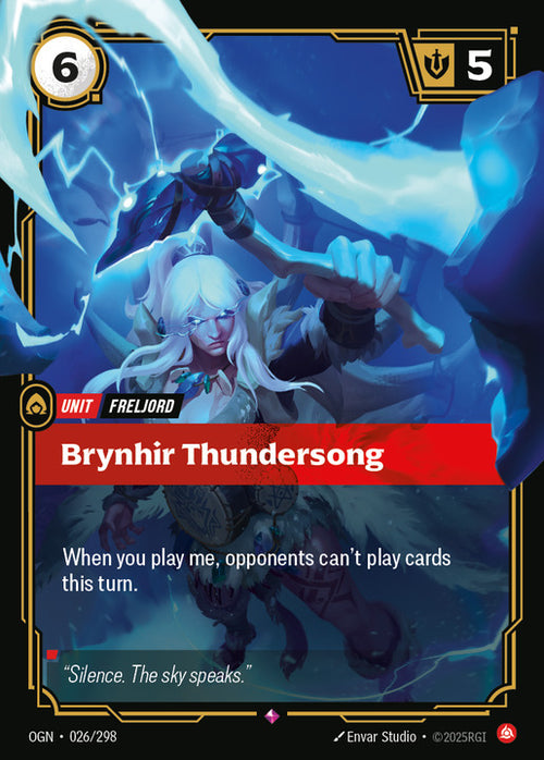 Brynhir Thundersong (RARE) [ Inglese / Cinese Semplificato ]