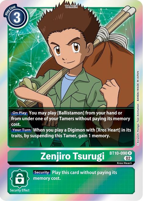 Zenjiro Tsurugi BT10-090 [ Inglese / Giapponese ]