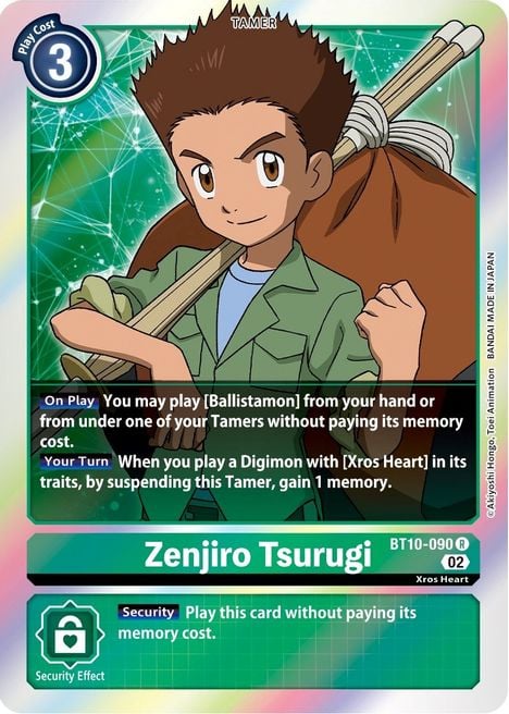 Zenjiro Tsurugi BT10-090 [ Inglese / Giapponese ]