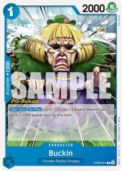 Buckin OP08-051 [ Inglese / Giapponese / Francese / Cinese Semplificato ]
