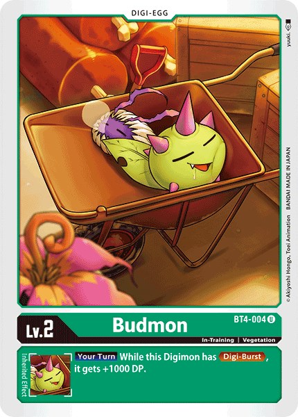 Budmon BT4-004 [ Inglese / Giapponese ]