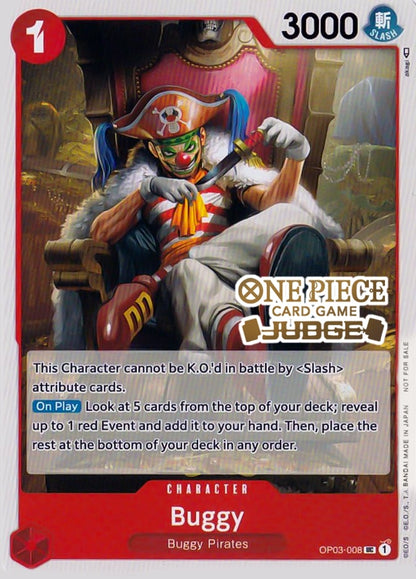 Buggy OP03-008 [ Inglese / Giapponese / Francese / Cinese Semplificato ]