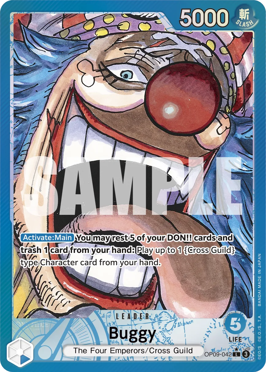 Buggy OP09-042 [ Inglese / Giapponese / Francese / Cinese Semplificato ]