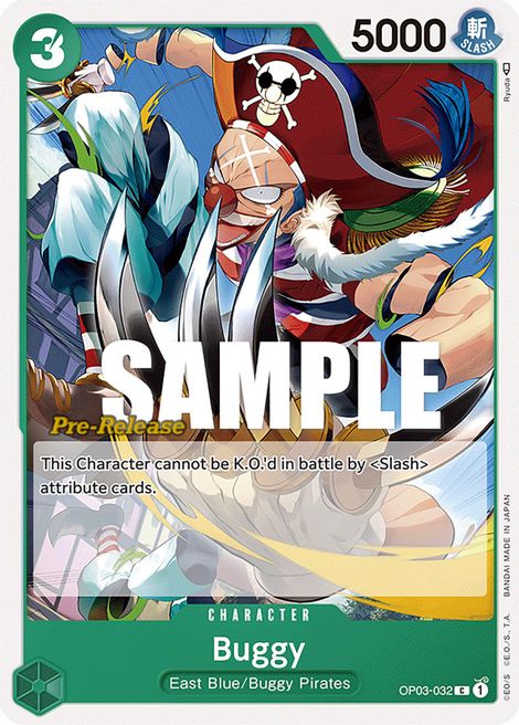Buggy OP03-032 [ Inglese / Giapponese / Francese / Cinese Semplificato ]