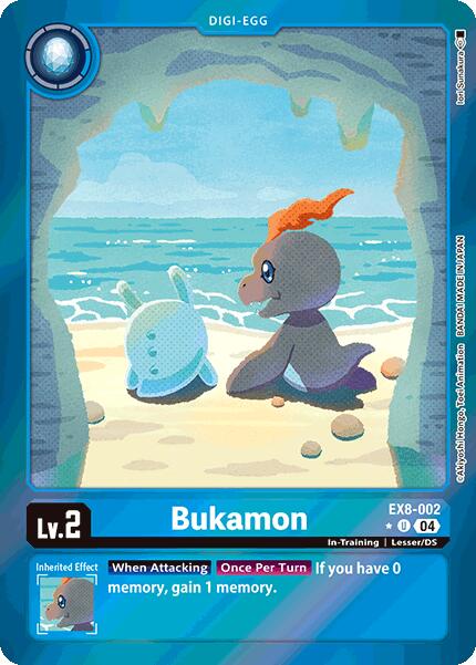 Bukamon EX8-002 [ Inglese / Giapponese ]