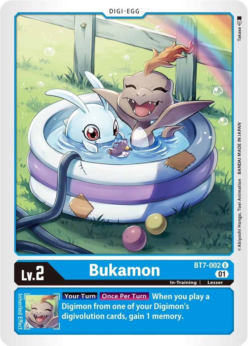 Bukamon BT7-002 [ Inglese / Giapponese ]